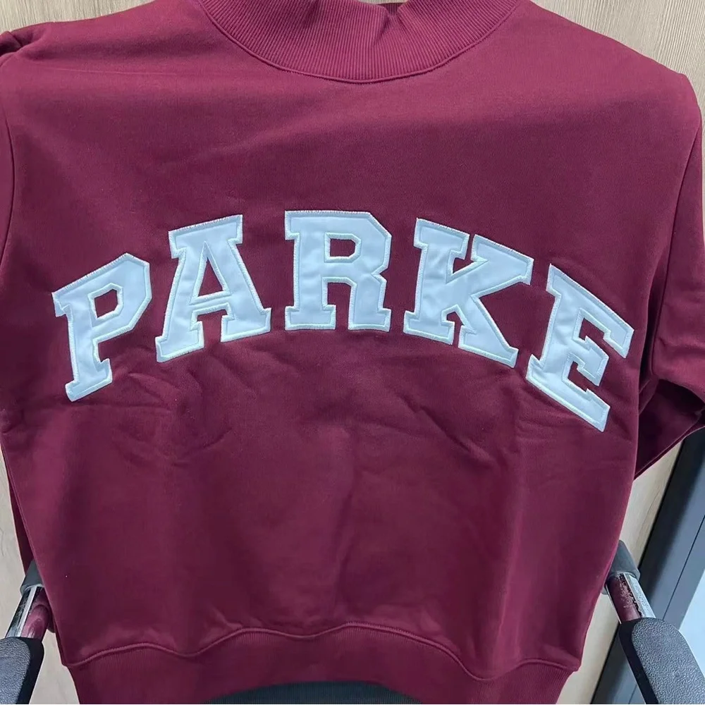 Parke Burgundy Sweatshirt for Women - Picture 2 of 5